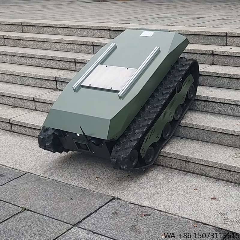 Robot Track - Sasis Truk Crawler Dumper dengan Kemampuan