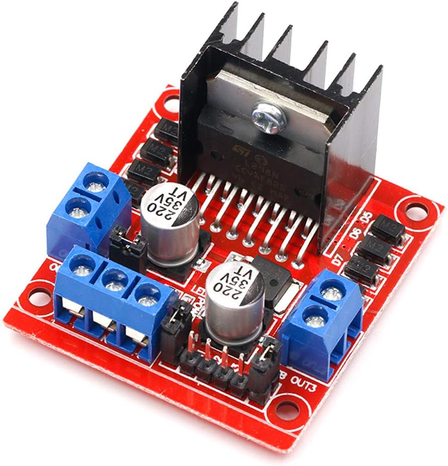 Motor Driver L298N - L298N papan pengontrol Drive Motor DC