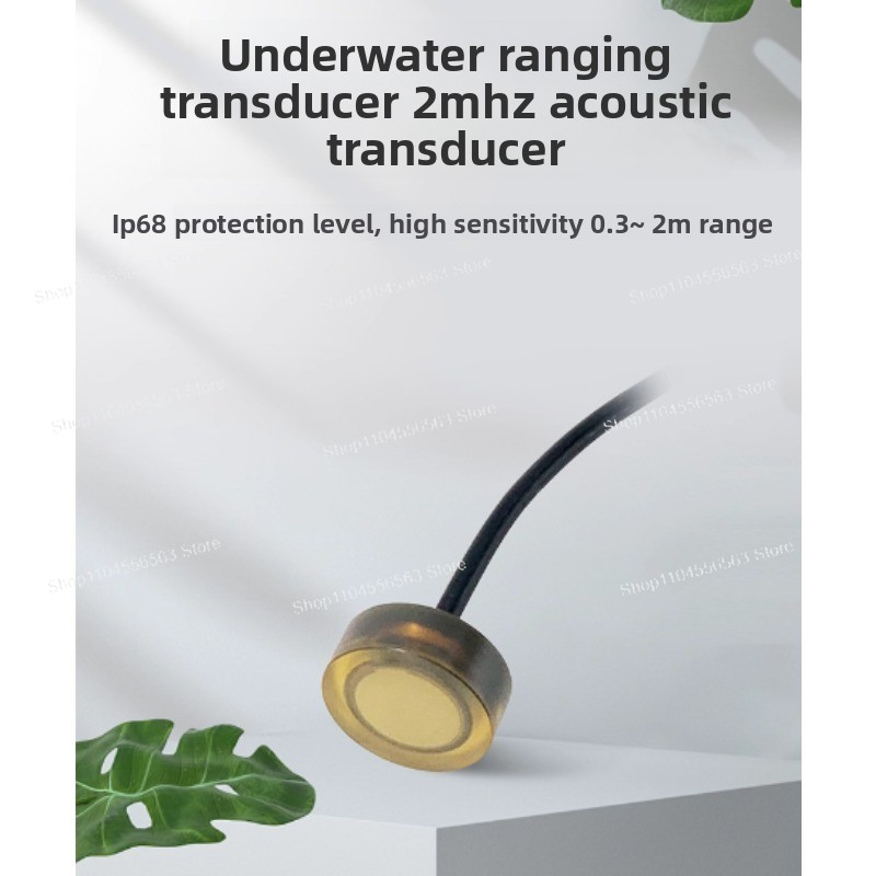 Ultrasonic Distance Sensor - Transduser Pengukur Jarak Ultrasonik Bawah Air