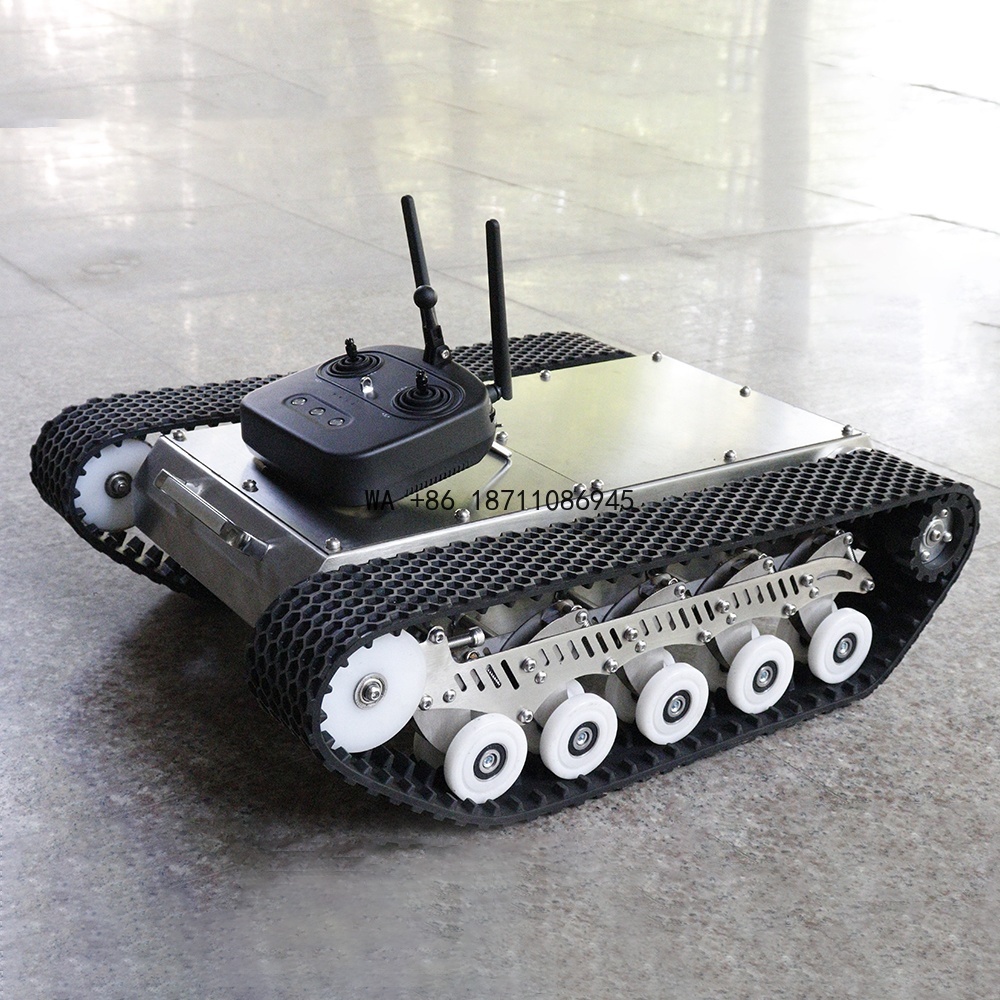 Robot Track - Platform Sasis Robot dengan Track Karet