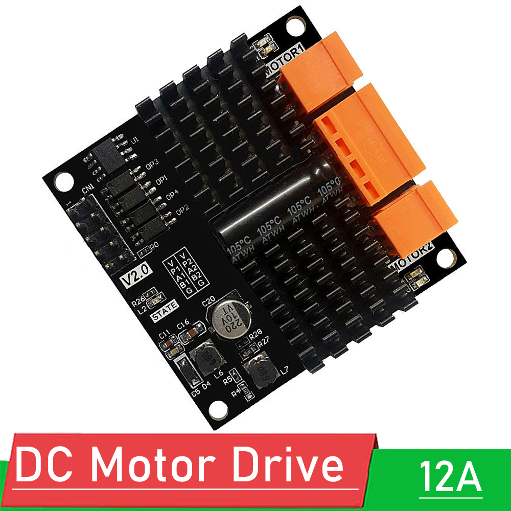 L298N Module - Modul Penggerak Motor DC Brush Saluran