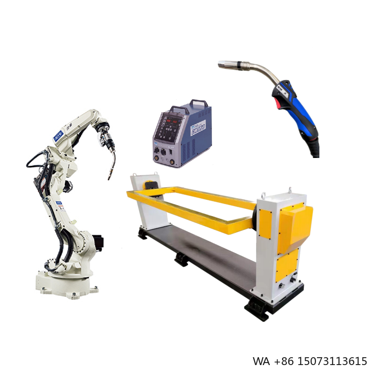Robot Gripper - Mesin Robot Las 6-Axis dengan Positioner