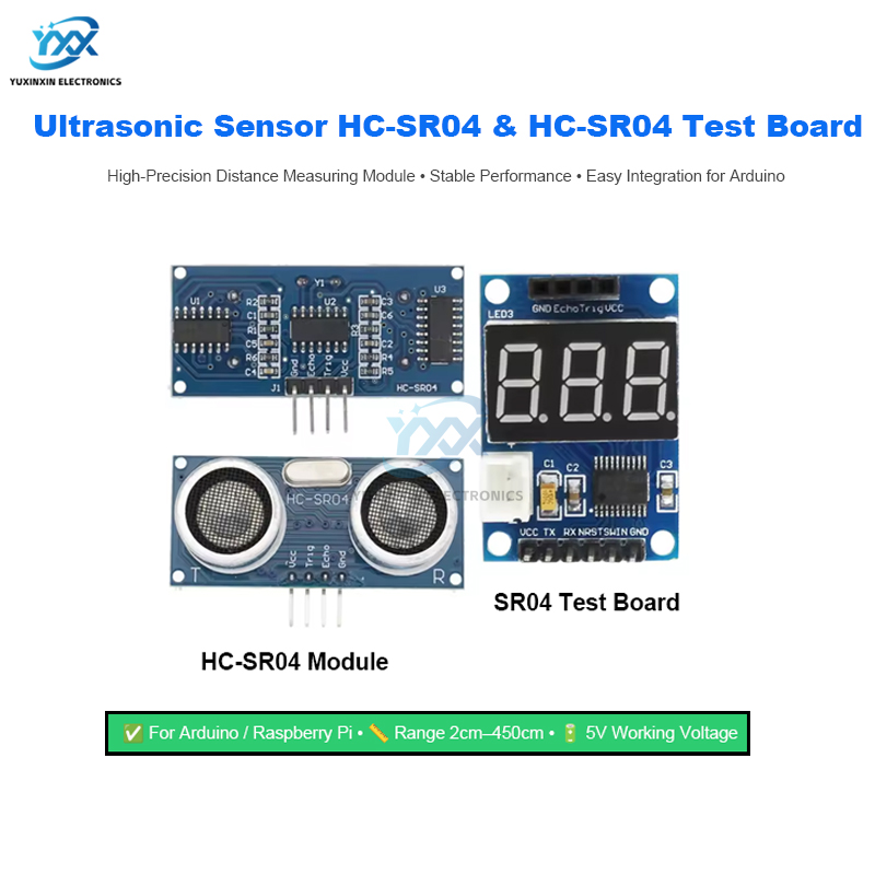 Ultrasonic Distance Sensor - Sensor Ultrasonik HC-SR04 HCSR04 Modul Pengukur