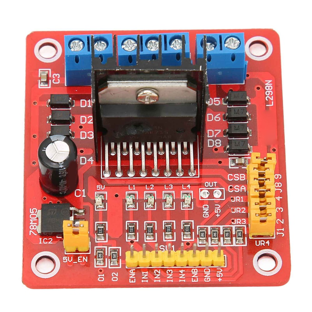 Motor Driver L298N - Modul Driver Motor Stepper L298N 5V-35V