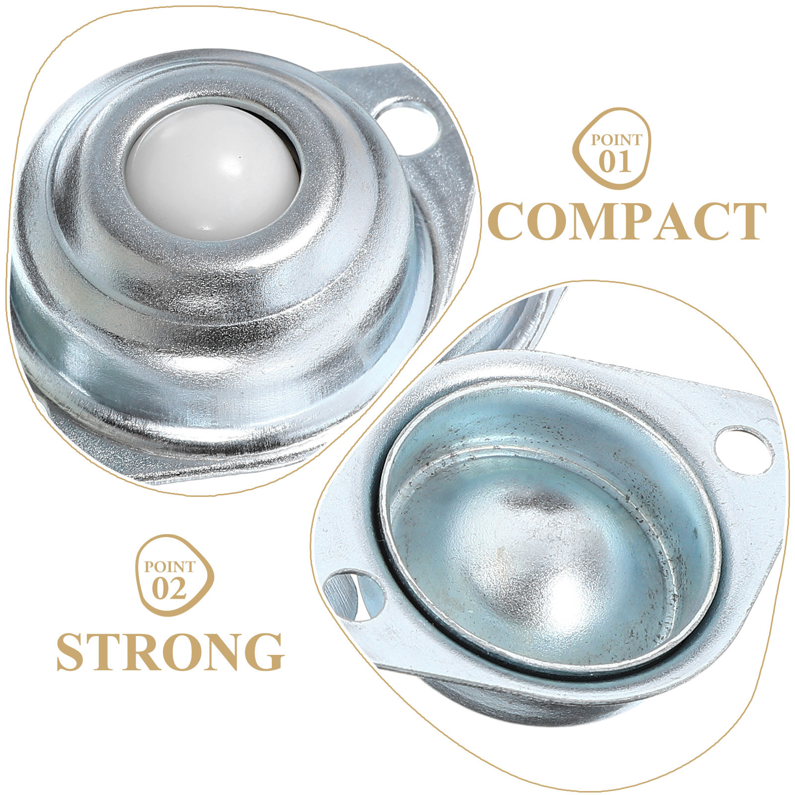 12 Buah Roda Bola Universal de - Caster Wheel ulasan dan harga