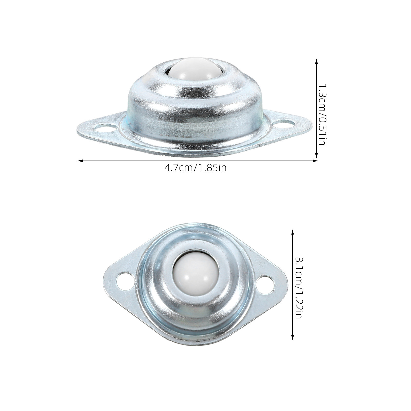 12 Buah Roda Bola Universal de - Caster Wheel ulasan dan harga