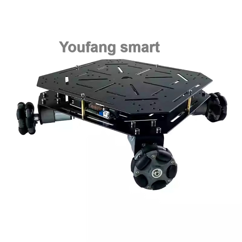 Sasis Mobil Robot Omni Wheel 4 - Stm32 Robot ulasan dan harga