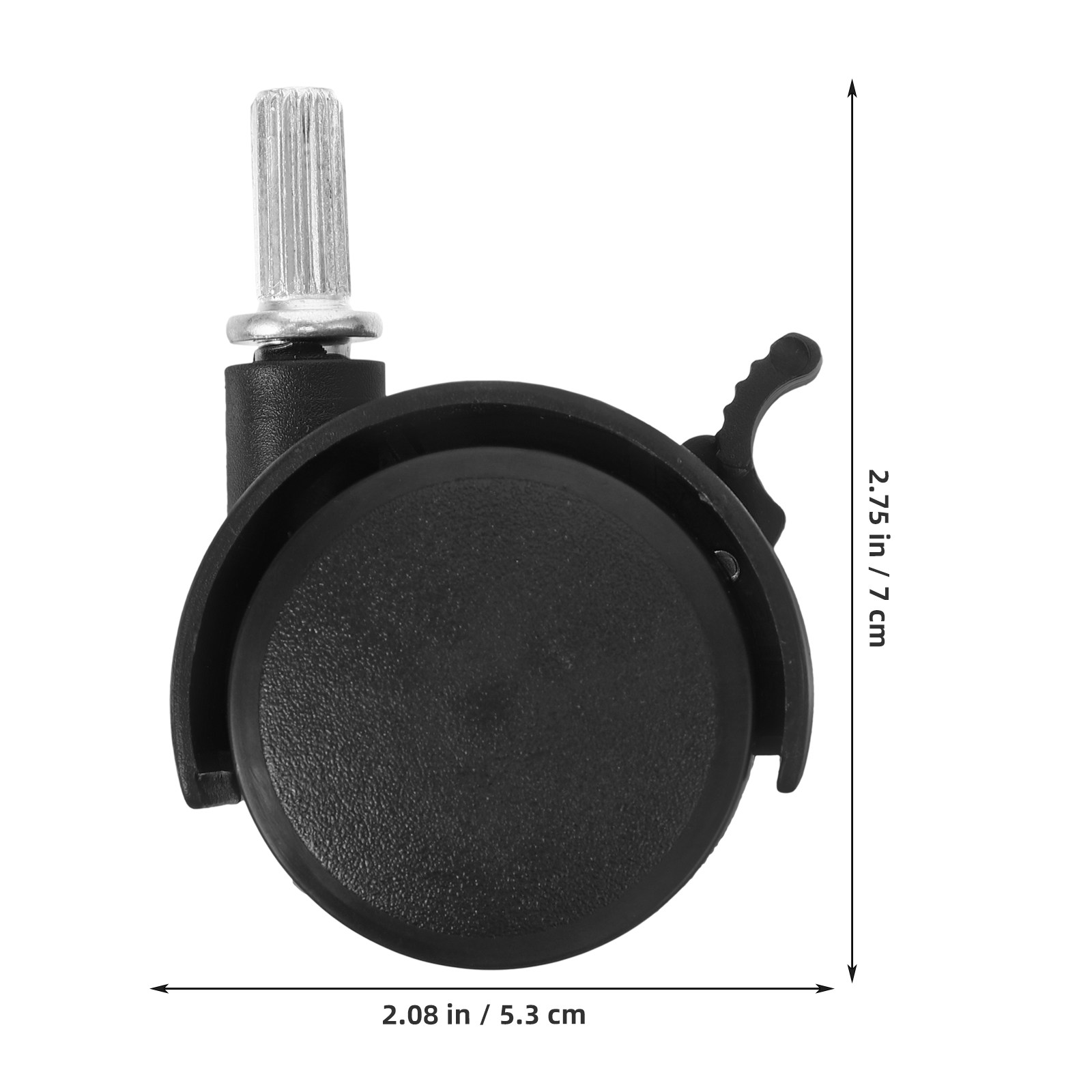 2 buah roda putar dengan duduk - Caster Wheel ulasan dan harga