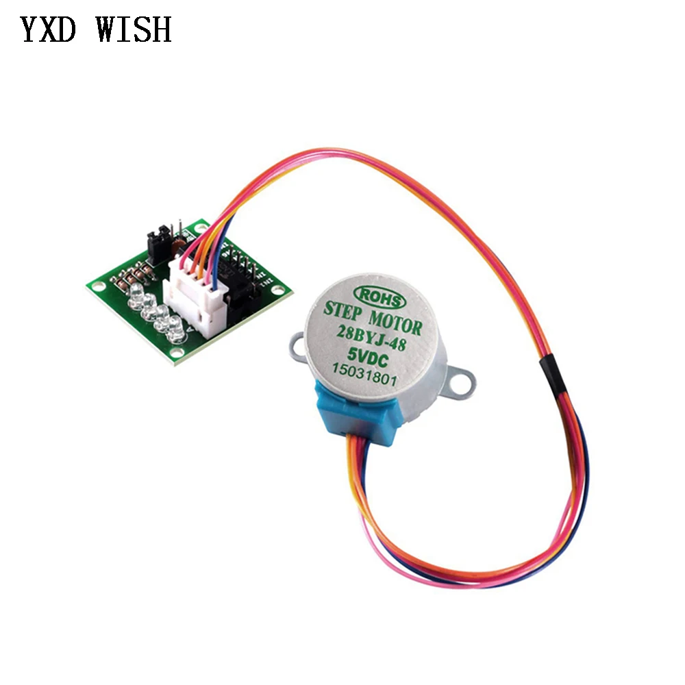 5 buah Motor Stepper gigi peng - 28Byj-48 ulasan dan harga