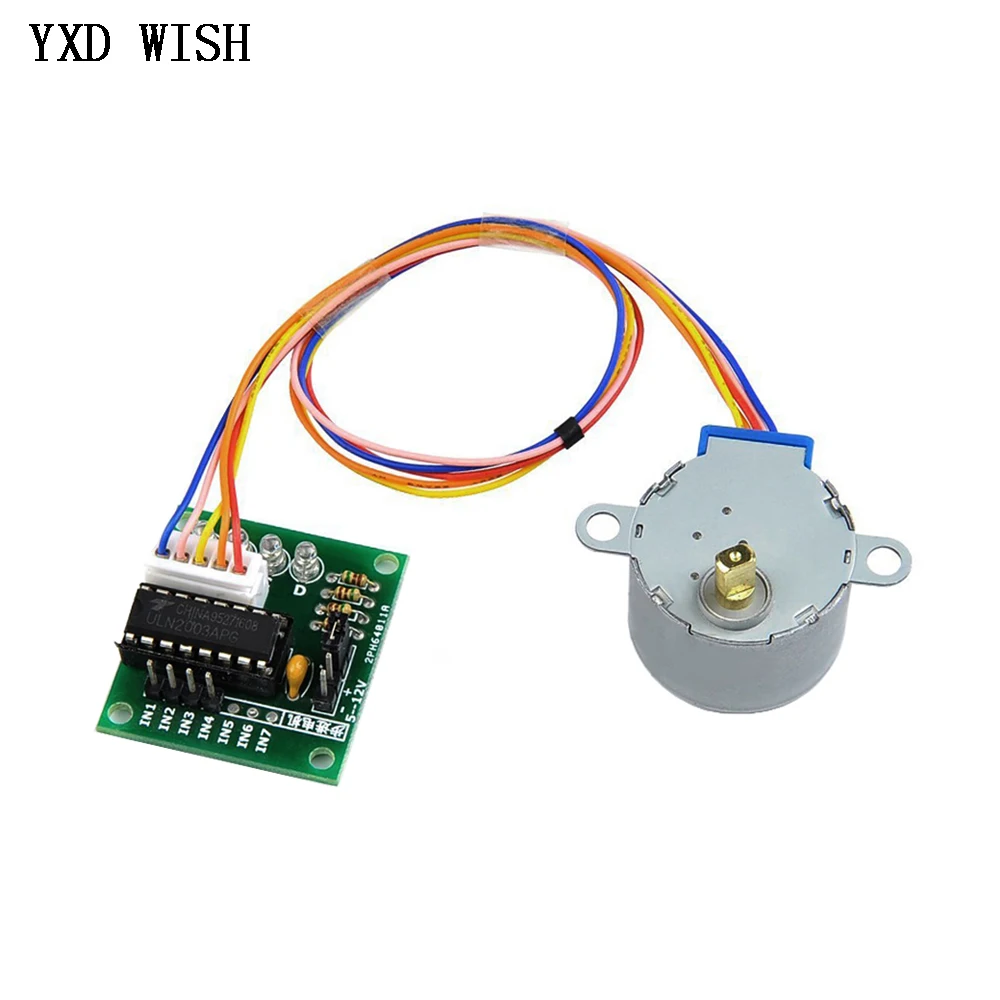 5 buah Motor Stepper gigi peng - 28Byj-48 ulasan dan harga