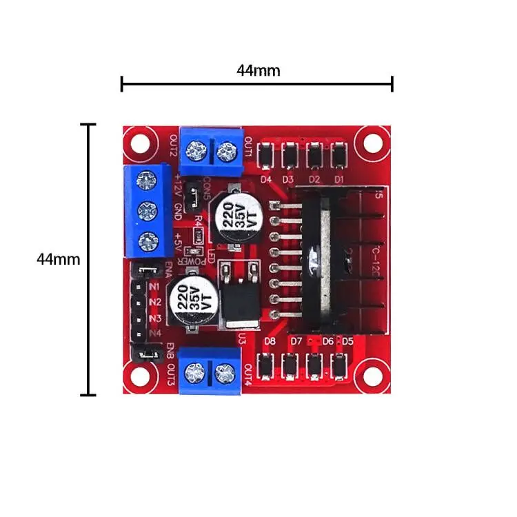 Modul Pengontrol Motor L298N U - Motor Driver L298N ulasan dan harga