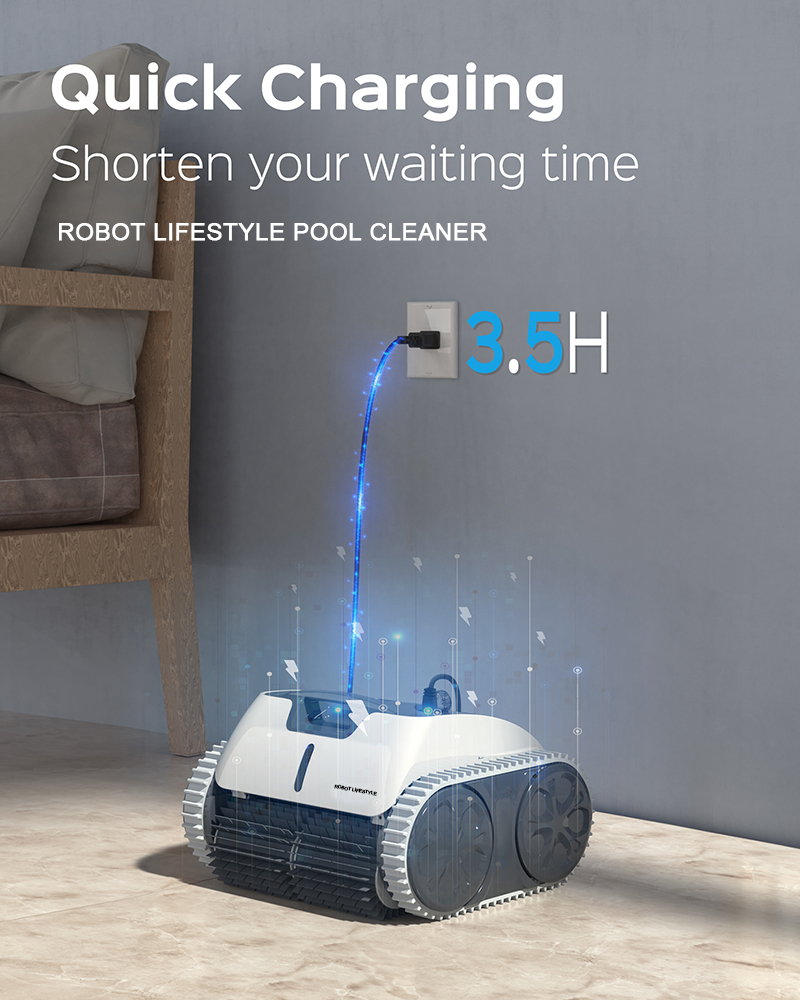 Pembersih kolam renang robot o - Ros Robot ulasan dan harga