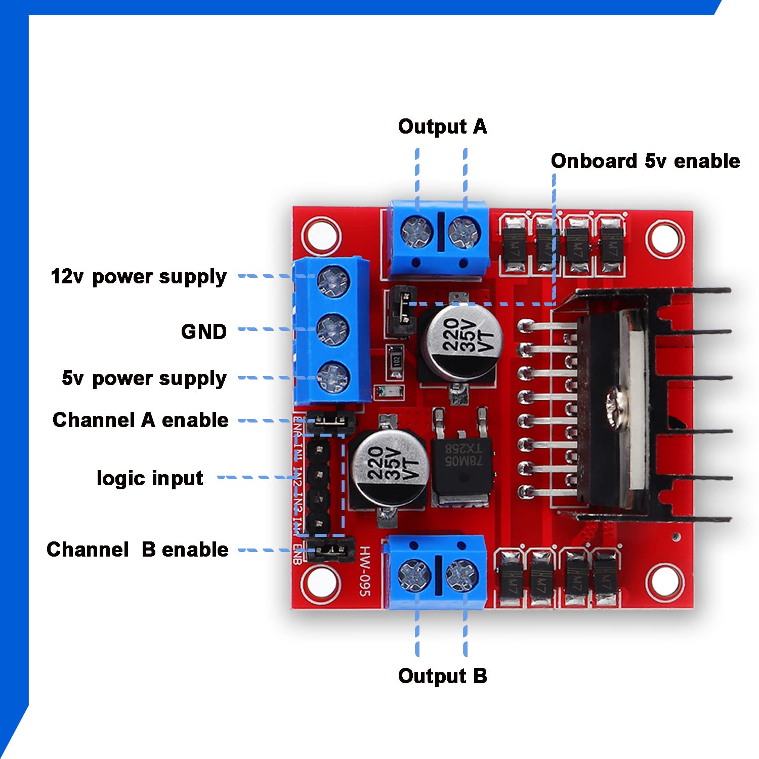 L298N papan pengontrol Drive M - Motor Driver L298N ulasan dan harga