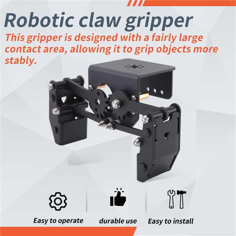 ABBZ-Open Robot Penjepit Cakar - Robot Gripper Claw ulasan dan harga