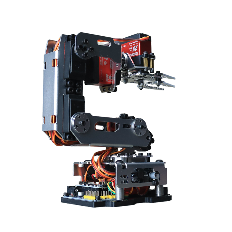 Lengan Robot Logam 6 Axis Kont - Robot Gripper Claw ulasan dan harga