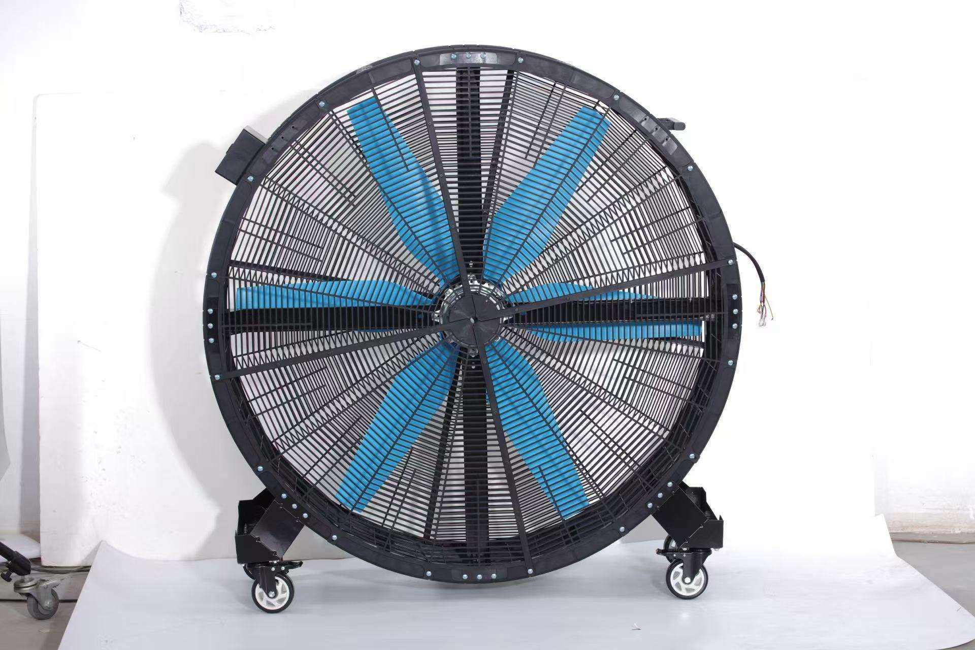 Kipas Industri Besar, Kipas La - Caster Wheel ulasan dan harga