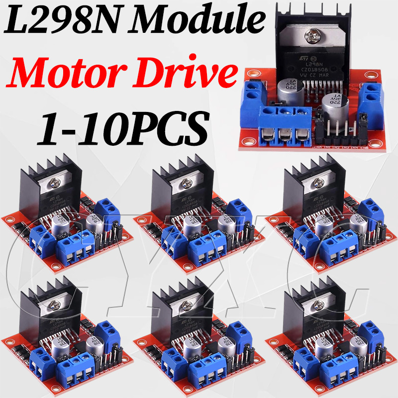 1-10 Buah L298N Papan Pengontr - Motor Driver L298N ulasan dan harga