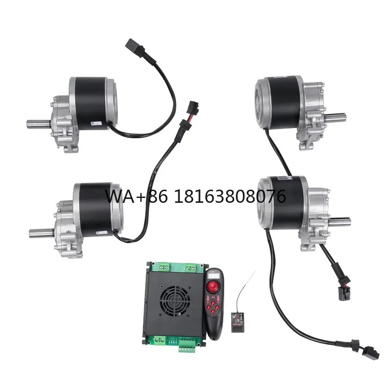 Kit Motor Gigi Sikat 4WD 24V 2 - Robot Kit ulasan dan harga