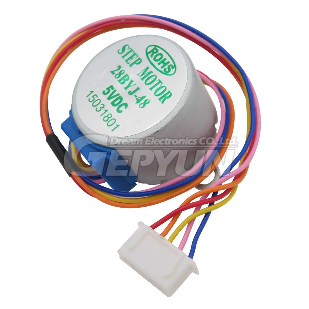 5V 4 Fase 28BYJ-48 Motor Stepp - 28Byj-48 ulasan dan harga
