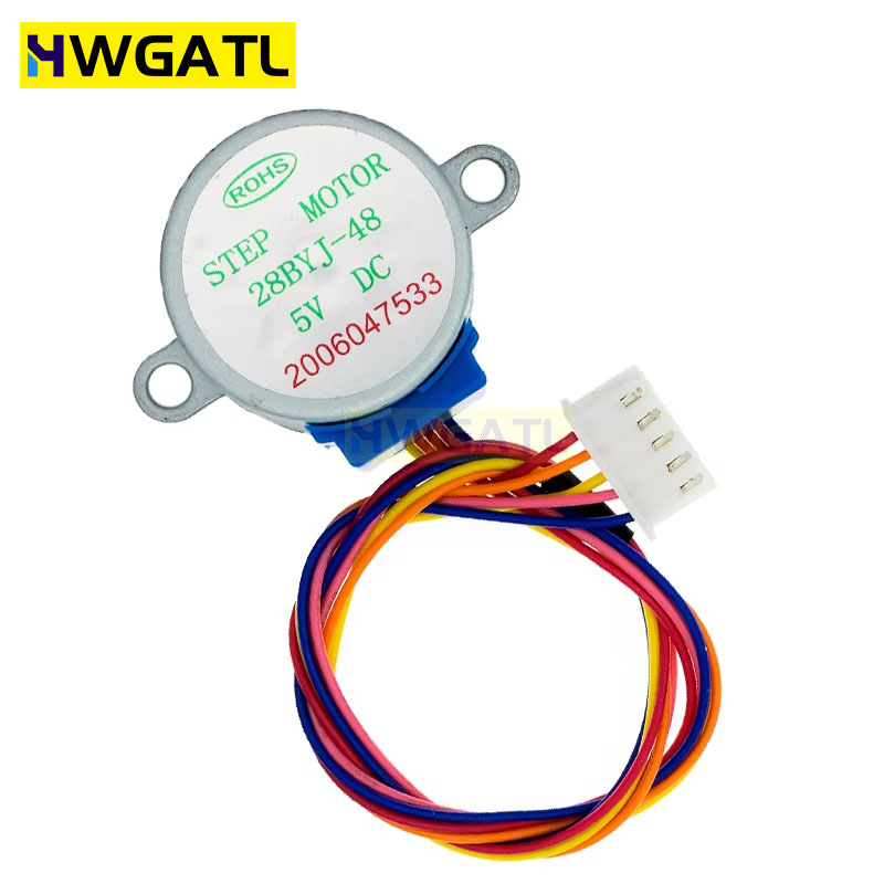 HWGATL 5V 4-Phase 28BYJ-48 DC  - 28Byj-48 ulasan dan harga