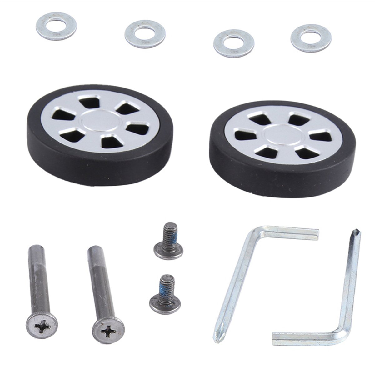 ABQR 55x13mm Set 2 Roda Pengga - Caster Wheel ulasan dan harga