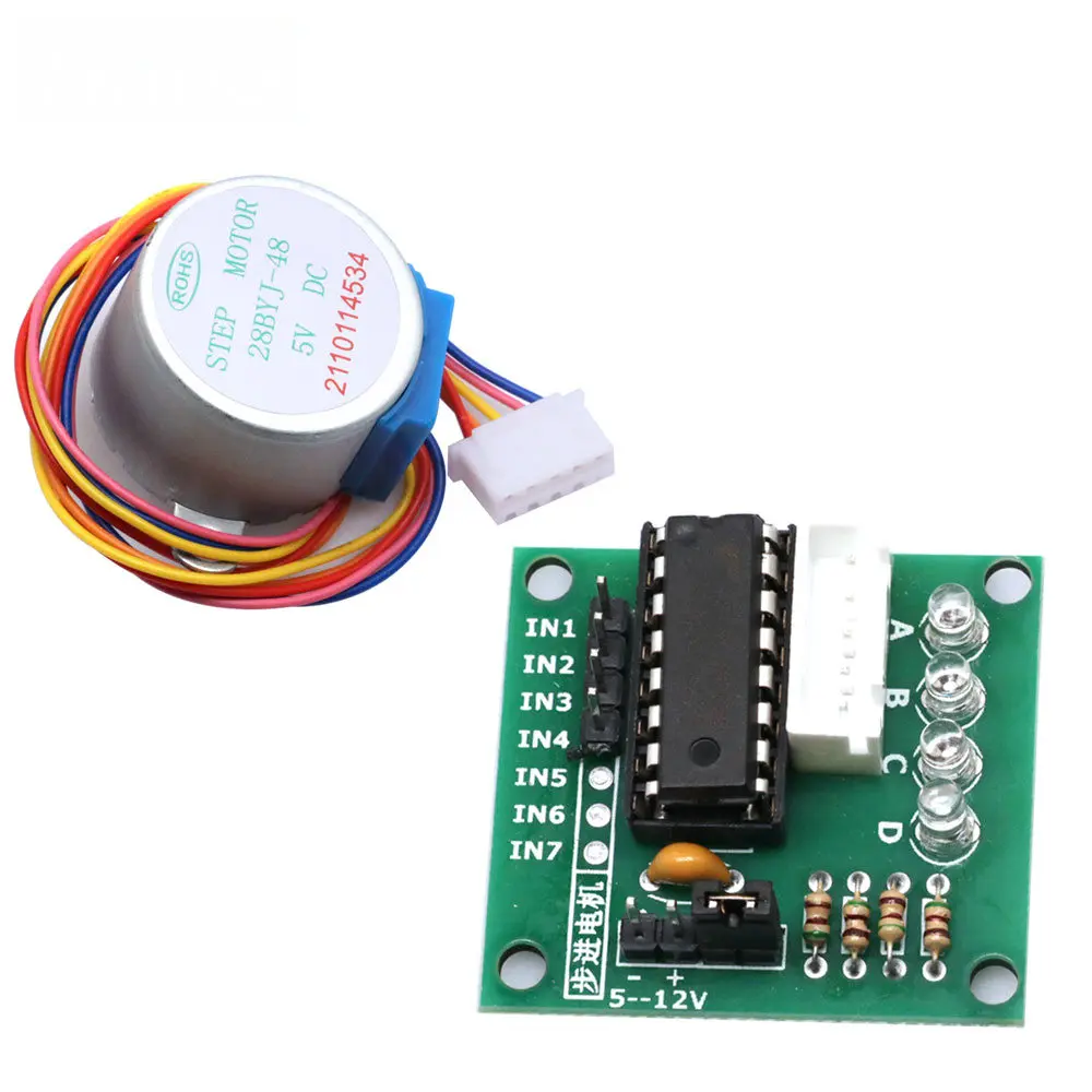 Kit Motor Stepper Berpenggerak - 28Byj-48 ulasan dan harga