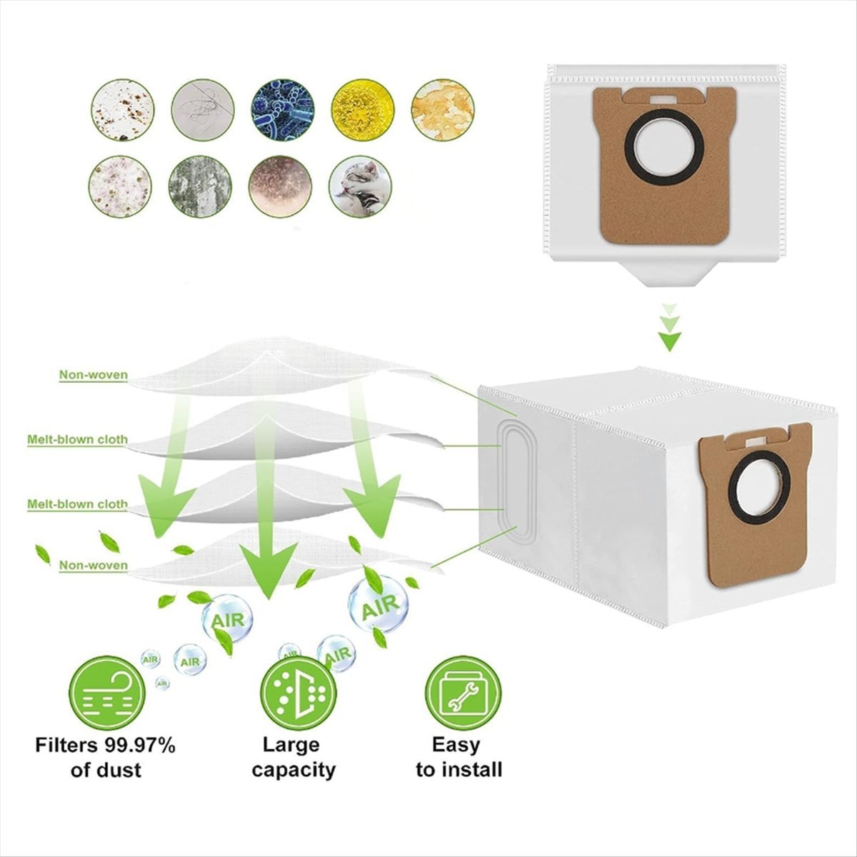 A03V 18 Buah Kit Aksesori untu - Robot Kit ulasan dan harga
