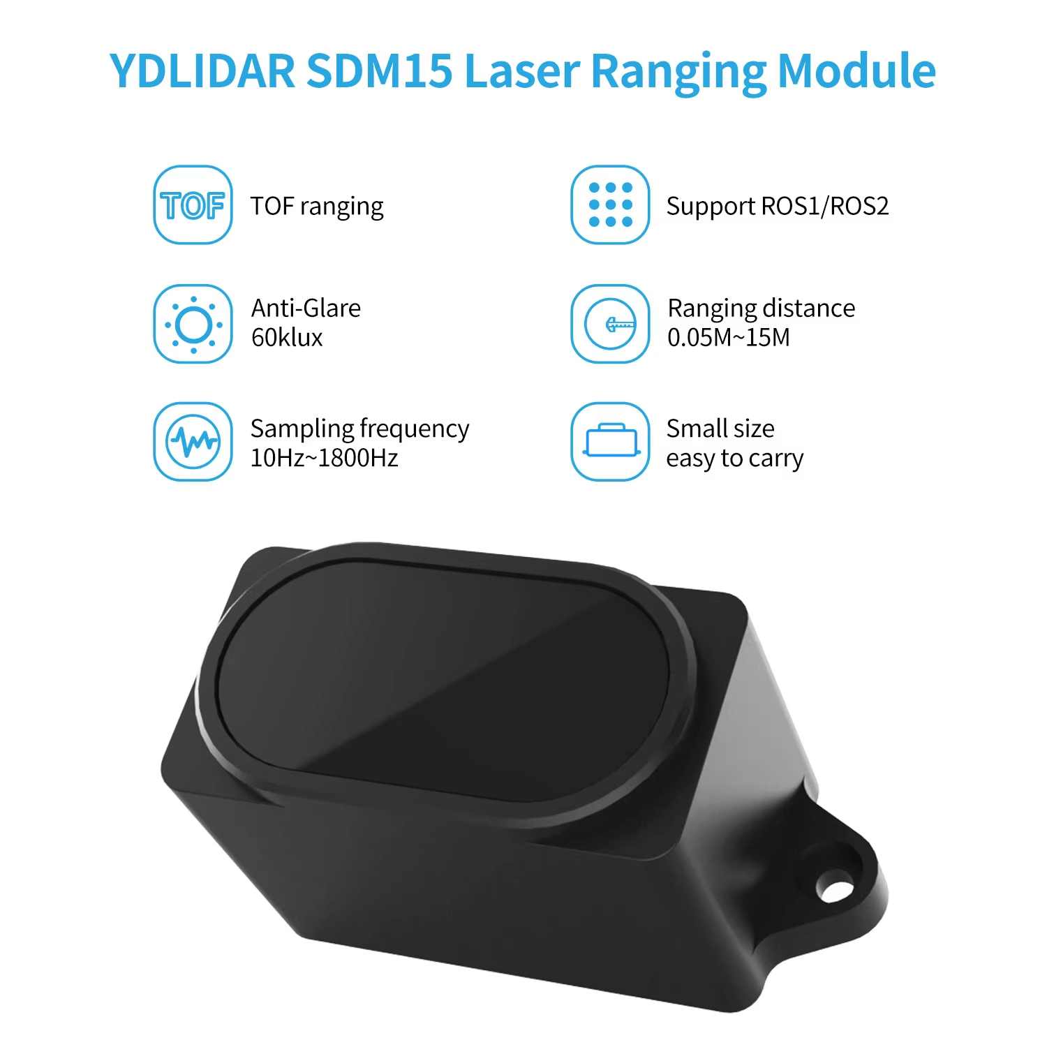 YDLIDAR SDM15/SDM18 Modul Peng - Ros Robot ulasan dan harga