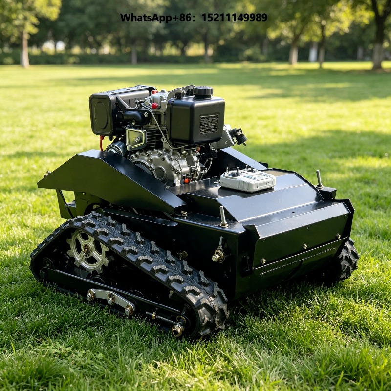 Mesin Pemotong Rumput Beroda 4 - Robot Track ulasan dan harga