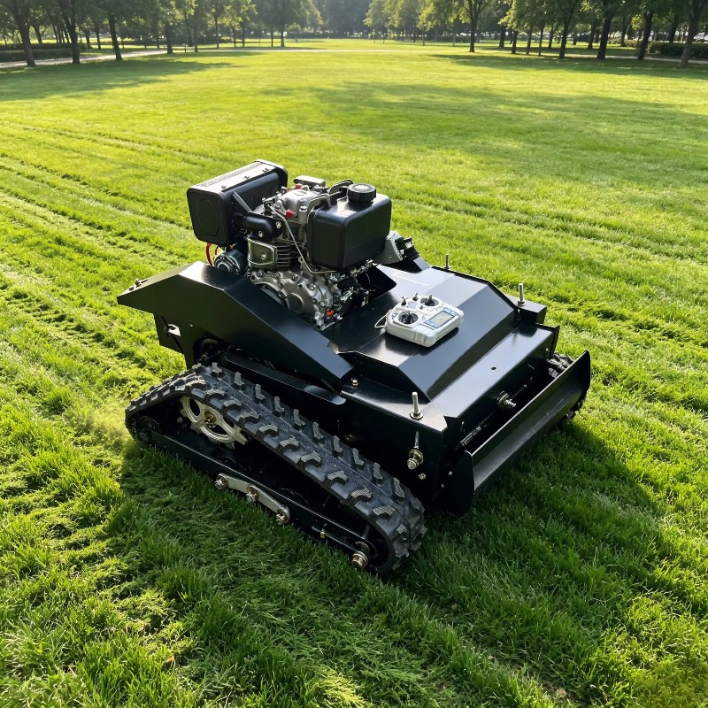 Mesin Pemotong Rumput Beroda 4 - Robot Track ulasan dan harga