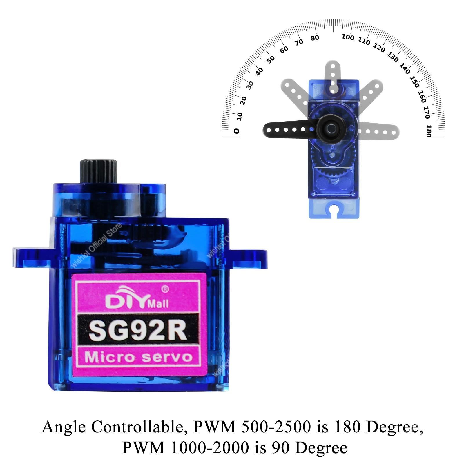 SG92R Motor Servo mikro 4.8-6V - Servo Pan Tilt ulasan dan harga