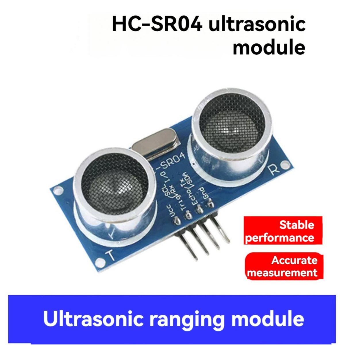 6 Buah HC-SR04 Sensor Ultrason - Ultrasonic Distance Sensor ulasan dan harga