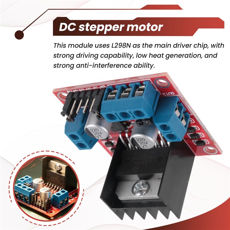Modul AED7-L298N Dual H-Bridge - Motor Driver L298N ulasan dan harga