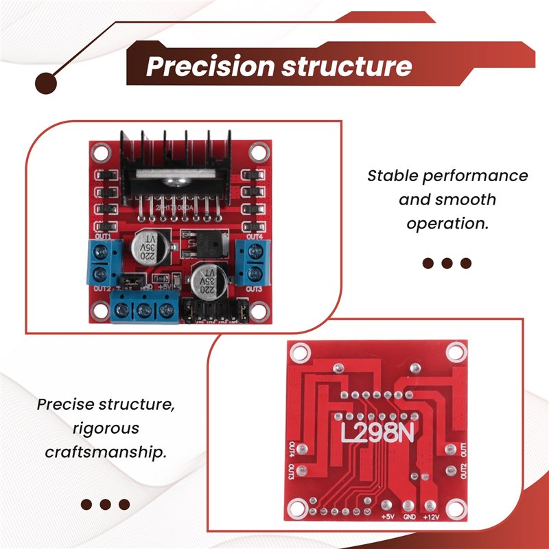 Modul AED7-L298N Dual H-Bridge - Motor Driver L298N ulasan dan harga