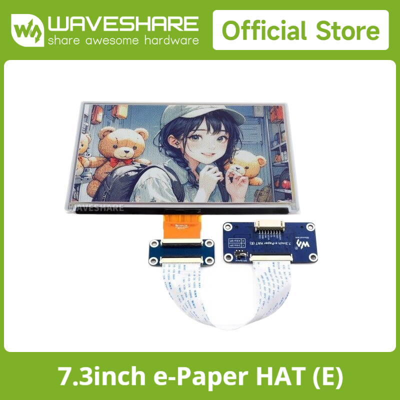 Layar E-Paper 6 Warna Waveshar - Stm32 Robot ulasan dan harga