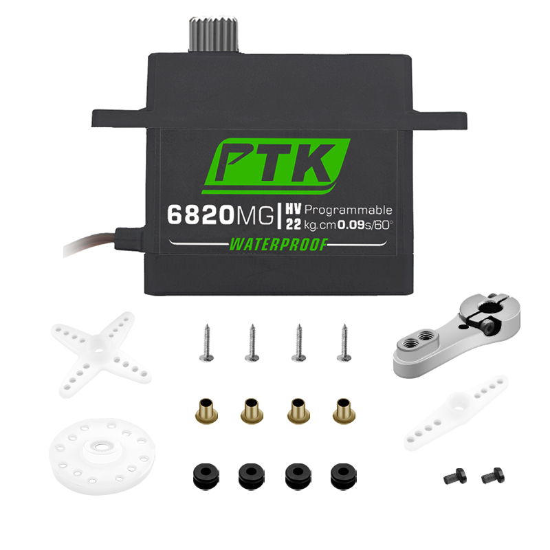 PTK gigi logam servo 20Kg 30Kg - Micro Servo ulasan dan harga